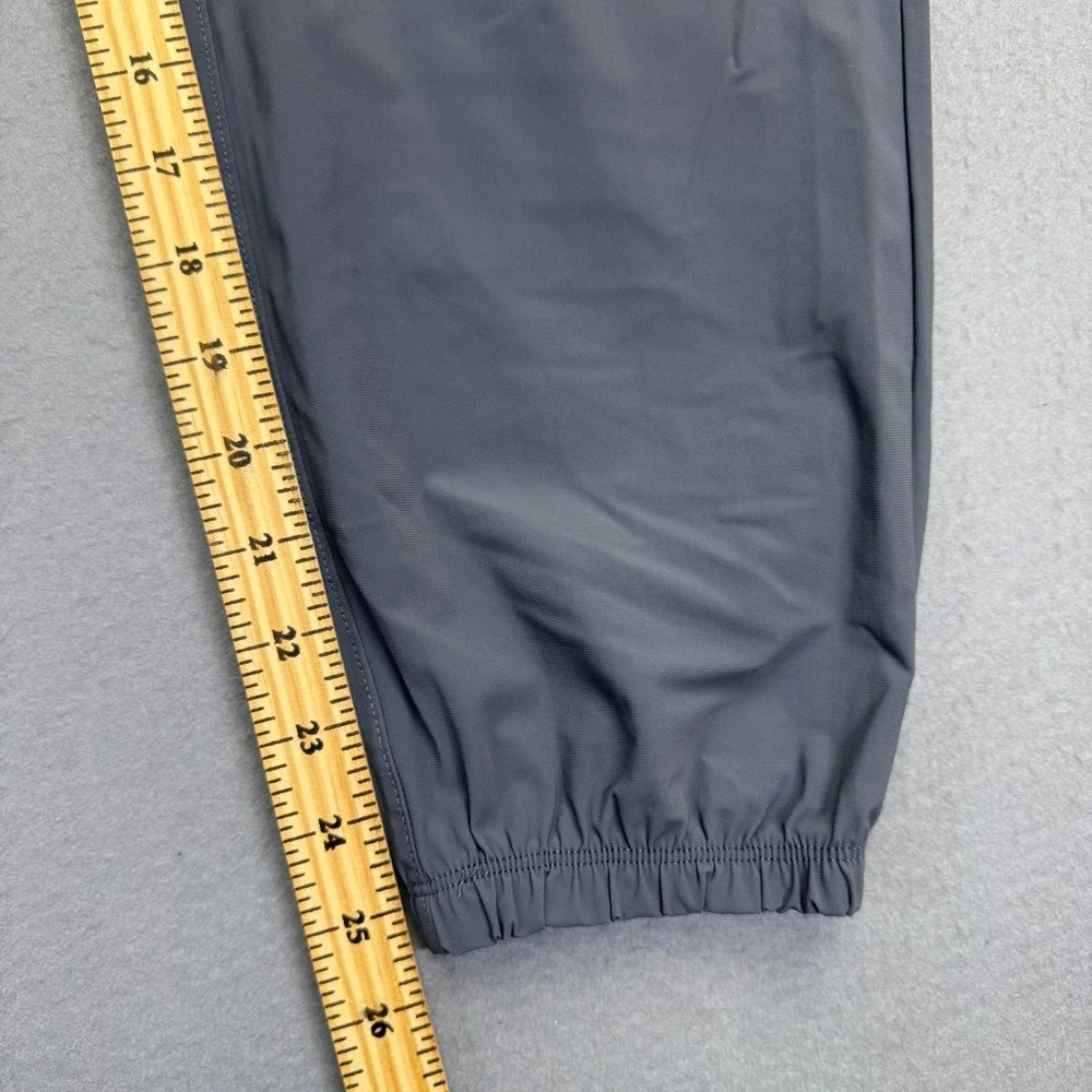 Vuori Gray Performance Miles Jogger Pants Elastic Waist Drawstring Activewear M
